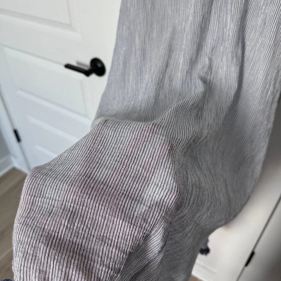 Saks Fifth Avenue Striped Tassel Maxi Dress Size S - Picture 5 of 9